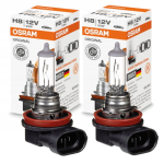 Żarówki halogenowe H8 OSRAM Original 35W 12V PGJ19-1 64212 2 szt. motor samochód