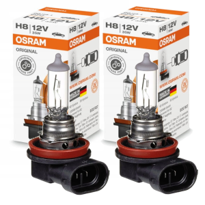 Żarówki halogenowe H8 OSRAM Original 35W 12V PGJ19-1 64212 2 szt. motor samochód