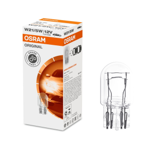 Żarówka halogenowa W21/5W OSRAM ORIGINAL 21/5W 12V W3x16q 1 szt. pomocnicza