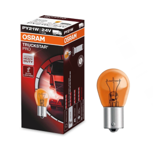 Żarówka halogenowa P21W OSRAM TRUCKSTAR PRO NextGen LongLife PY21W 21W 24V BAU15s 1 szt.