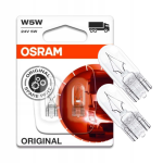 Żarówki halogenowe OSRAM Original W5W T10 24V W2,1x9,5d 5W 2845-02B 2 szt.