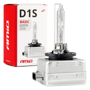 Żarnik HID D1S 6000K AMiO Basic 35W 85V Palnik ksenon