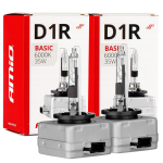 Żarniki HID D1R 6000K AMiO Basic 35W 12V Palniki Ksenon 2 szt.