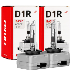 Żarniki HID D1R 6000K AMiO Basic 35W 12V Palniki Ksenon 2 szt.