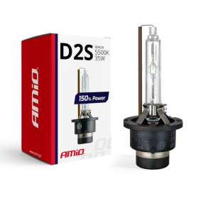 Żarnik HID D2S 5500K AMiO 150% Power 35W 85V Palnik ksenon 50% więcej światła
