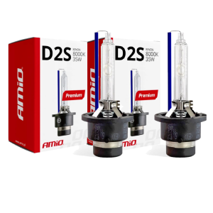 Żarniki HID D2S 8000K AMiO Premium 35W 85V Palniki ksenon