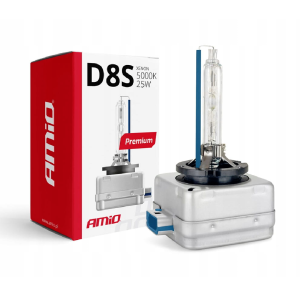 Żarnik HID D8S 5000K AMiO PREMIUM 35W 12V 24V Palnik Ksenon