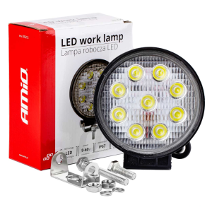 Lampa robocza LED 9 Diod AWL04 Mocny halogen roboczy 12V 24V