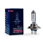 Żarówka halogenowa H7 M-Tech 12V 55W PX26d Premium Mijania Drogowe + 30% światła