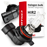 Żarówka halogenowa HIR2 9012 AMiO 12V 55W Homologacja Światło Mijania Drogowe