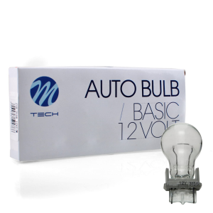 Żarówki halogenowe P27W 3156 M-Tech 12V 27W W2,5x16d 10 sztuk JEEP Chrysler Ford Dodge Cadillac