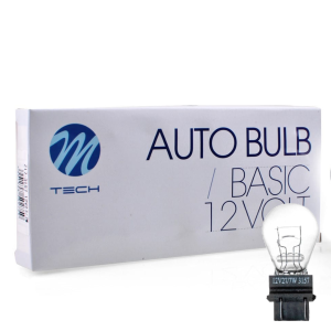 Żarówki halogenowe P27/7W 3157 M-Tech 12V 27/7W W2,5x16q 10 sztuk JEEP Chrysler Ford Dodge Cadillac