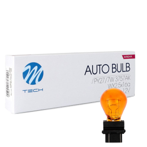 Żarówki halogenowe PY27/7W 3757 M-Tech 12V 27/7W WX2.5x16q 10 sztuk JEEP Chrysler Ford Dodge Cadillac GMC
