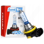 Żarówka halogenowa H11 AMiO 12V 55W LumiTec SuperWhite +120% Więcej Światła Mijania Drogowe