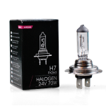 Żarówka halogenowa H7 M-Tech 24V 70W PX26d TIR Światła Mijania Drogowe