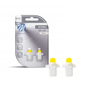 Żarówki LED BAX B8.3D M-Tech 12V Retrofity Białe – Podświetlenie Deski Rozdzielczej