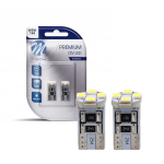 Żarówki LED W5W T10 CANBUS M-Tech 12V 4xSMD2835 W2.1x9.5d – Retrofity Białe