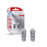 Żarówki LED W5W T10 M-Tech 24V 1xSMD3030 W2.1x9.5d – Retrofity Białe Postojówki Do TIRA