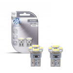 Żarówki LED W5W T10 M-Tech 12V 6xSMD2835 W2.1x9.5d - Retrofity Dioda Biała