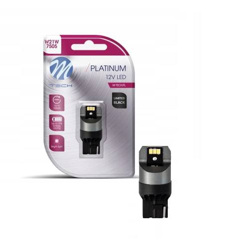 Żarówka LED WY21W T20 CANBUS M-Tech 12V 24V Pomarańczowa – Retrofit Kierunkowskazu LB844Y-01B