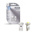 Żarówki LED W5W T10 M-Tech 12V W2.1x9.5d – Retrofity Białe