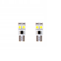 Żarówki LED W5W T10 CANBUS M-Tech 12V 4xSMD5050 Retrofity – Białe Boczne Diody LB313W