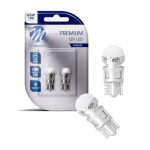 Żarówki LED W5W T10 M-Tech PREMIUM 12V MOCNE Postojówki– Retrofity Zimna Biała