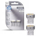 Żarówki LED W21/5W T20 M-Tech ECONO 12V 9xSMD2835 Retrofity Białe LB110W