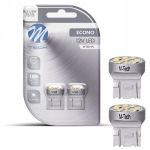 Żarówki LED W21/5W T20 M-Tech ECONO 12V 9xSMD2835 Retrofity Białe