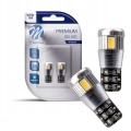 Żarówki LED W5W T10 CANBUS M-Tech 12V 5xSMD5050 Postojówki– Retrofity Zimna Biała LB338W