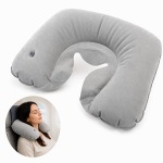 Podróżna Poduszka Dmuchana Rogal Samolot Samochód Ergonomiczna Do Spania
