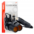 Rozgałęziacz Gniazda Zapalniczki Samochodowej Rozdzielacz 12V / 24V Podwójny Adapter