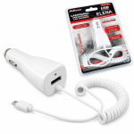 Ładowarka Samochodowa USB Micro USB 12V 24V 2.1A ELENA